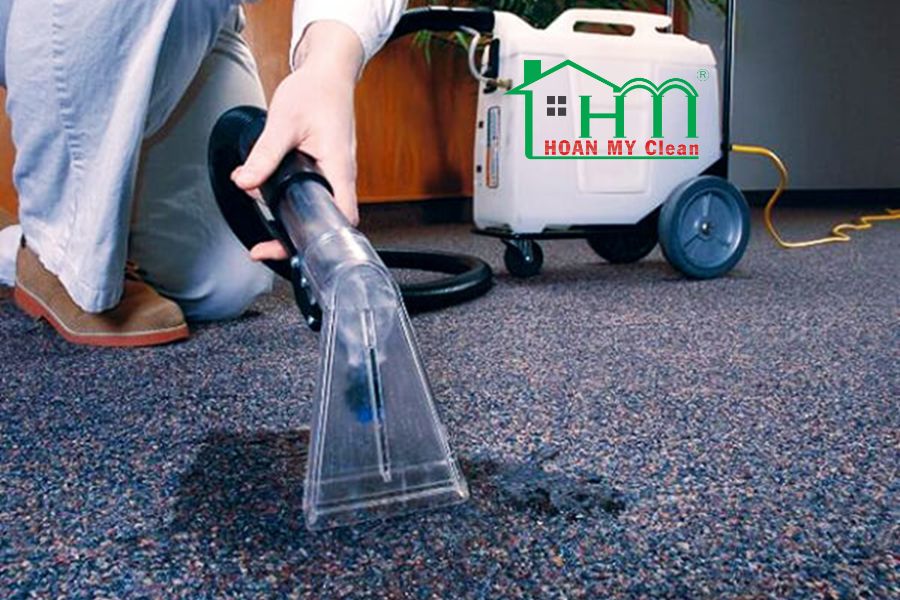 Quy trình các bước giặt thảm công nghiệp
